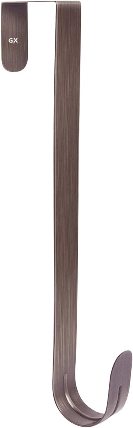 Wreath Hangers - GameXcel Wreath Hanger Over The Door - Large Wreath Metal Hook for Christmas Wreath Front Door Hanger 15