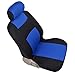 BDK Classics - Black & Blue Mesh Cloth Seat Covers - Split Option Bench - Full Set