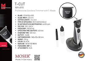 moser t cut blade
