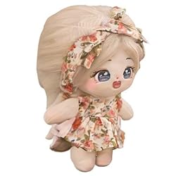 niannyyhouse 20cm Plush Doll Girl Humanoid Stuffed