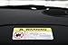 Saab Warning Turbocharger, Warning decal, sticker