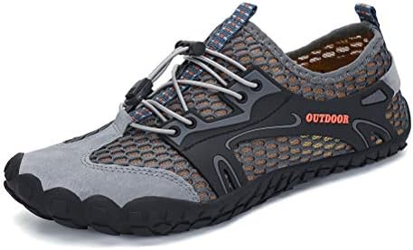Mens Hiking Shoes Quick Dry Barefoot Water Shoes Breathable Casual Shoes Sports Aqua Shoes Swim Shoes for Outdoor Hiking Beach Boating Fishing and Leisure Activities