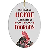 Marans Chicken Hen Christmas Ornament 2024 - Its
