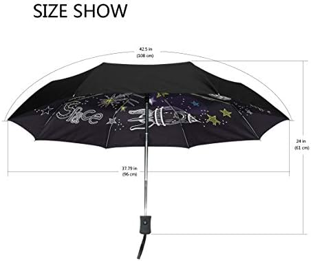 8本骨 ブラック 宇宙員 Soresore ソレソレ 日傘 B07wpcl6th 星柄 おしゃれ 晴雨兼用 大きい 軽量 折りたたみ傘 可愛い レディース 軽量 宇宙員 Uvカット折りたたみ ワンタッチ かわいい 宇宙 プレゼント 自動開閉 収納ポーチ付き かわいい 星 遮光 黒 星柄 頑丈
