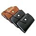 Credit Card Holder Wallet Cow Leather for Men Women - 26 Card Slots (Black)