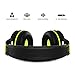 Kids Headphones for School Children- SIMILKY Stereo Tangle-Free 3.5mm Jack Wired Cord On-Ear Headset for Children 8-15 Years Old (Green) (New GRREN)