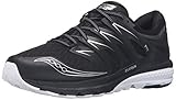 Saucony Men's Zealot Iso 2 running Shoe, Black/White, 10 M US