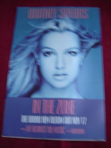 BRITNEY SPEARS IN THE ZONE+3 other britney 28 X 20 approx INCHES POSTERs