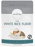 Naturtonix White Rice Flour, 3 LB Resealable