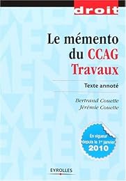 Le  mémento du CCAG travaux