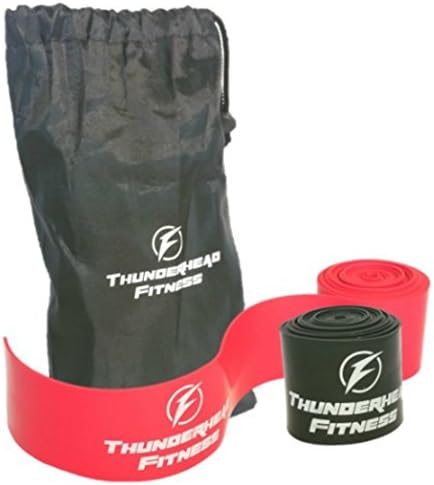 Floss Bands for Muscle Compression, Tack &amp; Floss, Reduce Soreness, Improve Movement, Increase Circulation, and Battle Joint Fatigue - (2) Bands, (1) Carrying Bag, &amp; Free eGuide