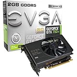 EVGA GeForce GTX 750Ti SC 2GB GDDR5 Graphics Card 02G-P4-3753-KR