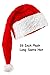 Kids Long Plush Santa Hat - 26 Inches Long by Holiday Hats