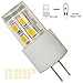 3-Pack 2W G4 LED Light Bulb, 20W Halogen Bulb Equivalent, AC/DC 12V Soft White 2700K, 360° Omnidirectional LED Bi-pin Base G4 Bulb for Under Cabinet, Auto, Pendant, RV and Marine Boats Lighting