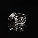 Rings Set;START 4PCS Elephant Ethnic Totem Chunky Silver Band Ring