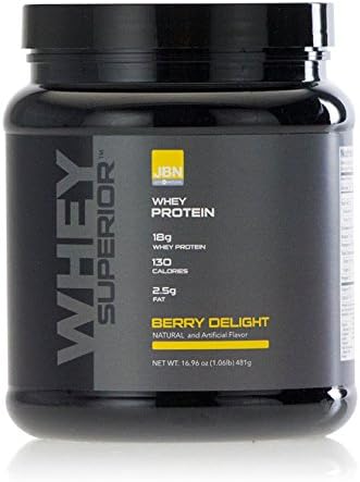 JBN: #1 Whey Superior Protein Powder: Pasture-based Whey Isolate and Whey Concentrate, Gluten-free, Non-GMO, 20G of Protein, Delicious Taste, Lean Muscle, Weight-loss, 3rd Party Tested