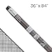 ADFORS Standard Window Screen, 36" x 84", Gray primary
