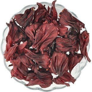 Dried Organic Red Roselle (Hibiscus Flowers) 45g by Hibiscus Flowers