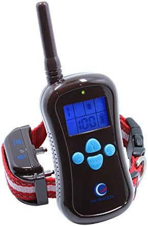 Remote Dog Training System with Beep, Vibration and Shock in 656 Yards Control Range, Collar Rechargeable and Waterproof, P680C-1