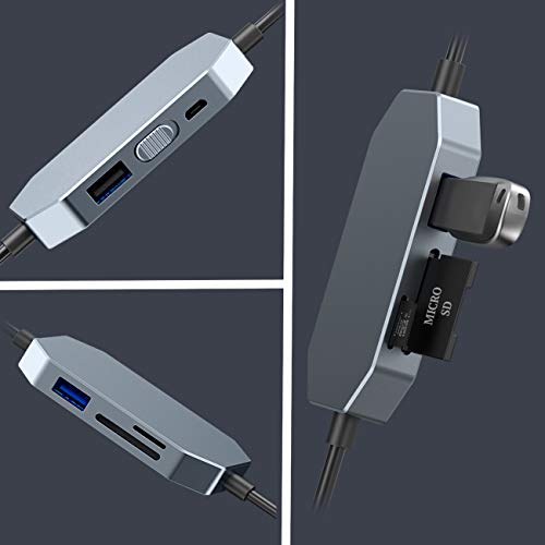 The perseids USB Type-C OTG Hub Docking Station Compatible with MacBook PC Windows Android Phone Tablet