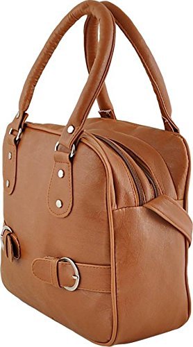 alice causual sholder bag with sling belt women s girl s handbag(evr16,tan)