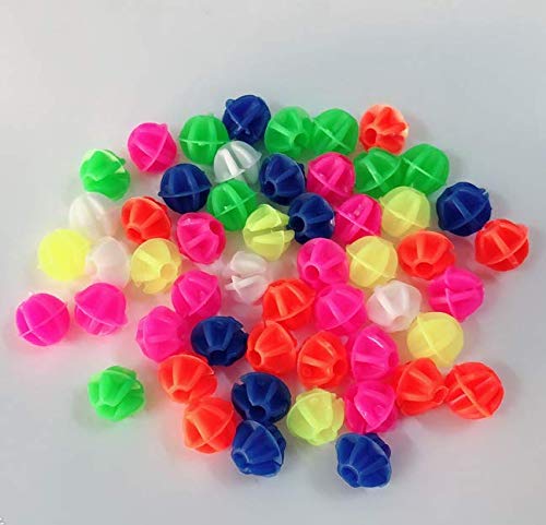 Happyupcity 1Bag of 36PCS Random Color Plastic Bicycle Spoke Beads Bike Tire Decorations Ornament Wheel Line Beads Small Bicycle Accessories for Wheelbarrow Children Kids Bicycle - Thumbnail 4