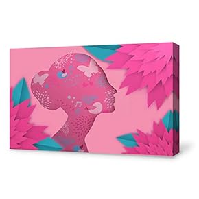 Canvas Wall Art for Living Room,Bedroom Home Artwork Paintings Women
