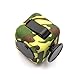 Fidget Cubes, Cubier (2-Pack) Anti-Anxiety Stress Relief Attention and Relaxing Dice Toy for Children and Adults (Camo Green and Blue)