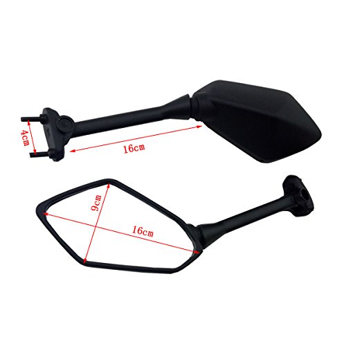 OKSTNO Rear Oem Style Mirrors Motorcycle Rear view Side Mirrors For Kawasaki Ninja 650R 09-14 / 400R 10-14 /Z1000 11-14