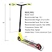 VOKUL K1 Pro Scooters - Stunt Scooter | Trick Scooter - Intermediate and Beginner Freestyle Scooter for Kids 8 Years and UP,Teens and Adults -Quality Kick Pro Scooter for Boys and Girls