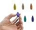 100 Pcs Backflow Incense Cone Mixed 5 Kinds Green Tea Incense Osmanthus Incense Jasmine Incense Lavender Incense Sandalwood Waterfall Cone Backflow Incense Kitchen Fragrant Cones