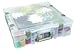 ArtBin 6980AB Super Satchel Deluxe 1-Compartment Lid/Divided Base, Translucent Clear