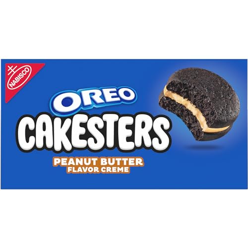 OREO PEANUT BUTTER CREME CAKESTERS SOFT SNACK CAKES, 5 – 2.02 OZ SNACK PACKS