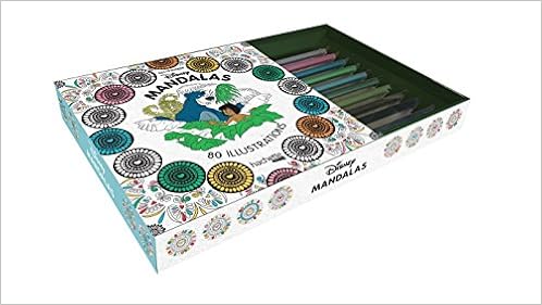 Coffret Art Therapie Mandalas Disney Amazon Fr Collectif Livres
