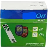 Blood Glucose Test Strips | 200 Count | Diabetic Supplies for Glucose Monitor | Accurate Blood Glucose Monitoring | Tiras para Medir la Glucosa, Compatible with Re Lion Meters
