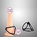 Wexinbuy Adult Men Cock & Ball Prolong Penis Ring kit Triple Erection Endurance