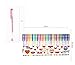 120 Colors Gel Pens Set,Medium Metal Point,Assorted Colors,Perfect for Adult Coloring books Drawing,Painting,Writing