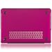 Kuzy Compatible with MacBook Pro 15.4 inch Case Model A1398 with Retina Display Soft Touch 15 inch Plastic Hard Shell Cover for Older MacBook Pro 15.4 inch, Raspberry Pink