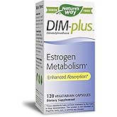 Nature's Way Dim-Plus, Diindolylmethane Vegetarian Capsules, 120-Count (Packaging May Vary), Pack of 2