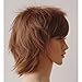 Unisex Women Short Curly Straight Cosplay Wig Anime Hair Tail Full Wigs Heat Resistant Synthetic Wig Wigs 20 Colors Full Wig for Women Lady Fashion and Beauty (light brown)…
