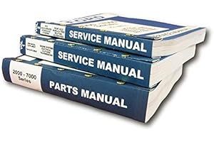 AGPUBS Set for Ford 3000 4000 Series Tractor Repair Shop Catalog c