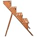 Wood Plant Stand Flower Pot Holder Display Shelves Rack Stand Ladder Step 4 Tierthumb 2