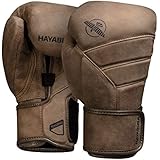 Hayabusa T3 LX Italian Leather Boxing Gloves - Brown, 14oz
