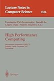 High Performance Computing: International Symposium, ISHPC'97, Fukuoka, Japan, November 4-6, 1997, Proceedings&hellip;