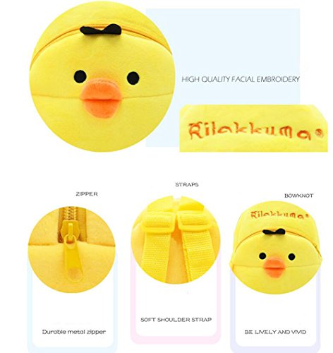 School Bags,Child Backpack Toddler Kid School Bags Kindergaten Cartoon Shoulder Bookbags (Free Size, Bee)