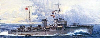 Amazoncom 1700 Japanese Navy Minekaze Class Destroyer - 