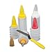 LOHOME Dessert Cookie Cupcake Squeeze Bottles Icing Piping Bottle Kit DIY Spatula Cake Baking Tool