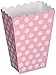 Lovely Pink Dots Treat Boxes (Pack of 8) - Elegant Paper Party Favor Containers - Perfect For Celebrations & Gifts