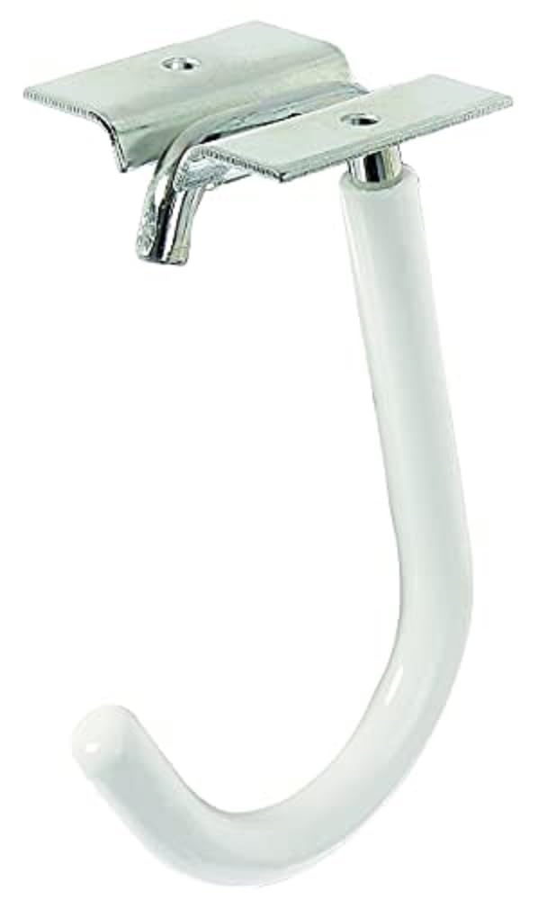 Alberts 801991 Bicycle Hook | Curved | Blue Galvanised | Hook Depth 90 mm | Height 115 mm
