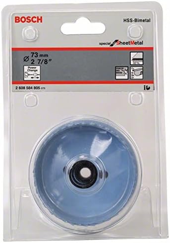 Bosch Professional Hole Saw Special for Sheet Metal (for Stainless and Steel Sheets diameter 73 mm, Accessories for Drills) - Image 3